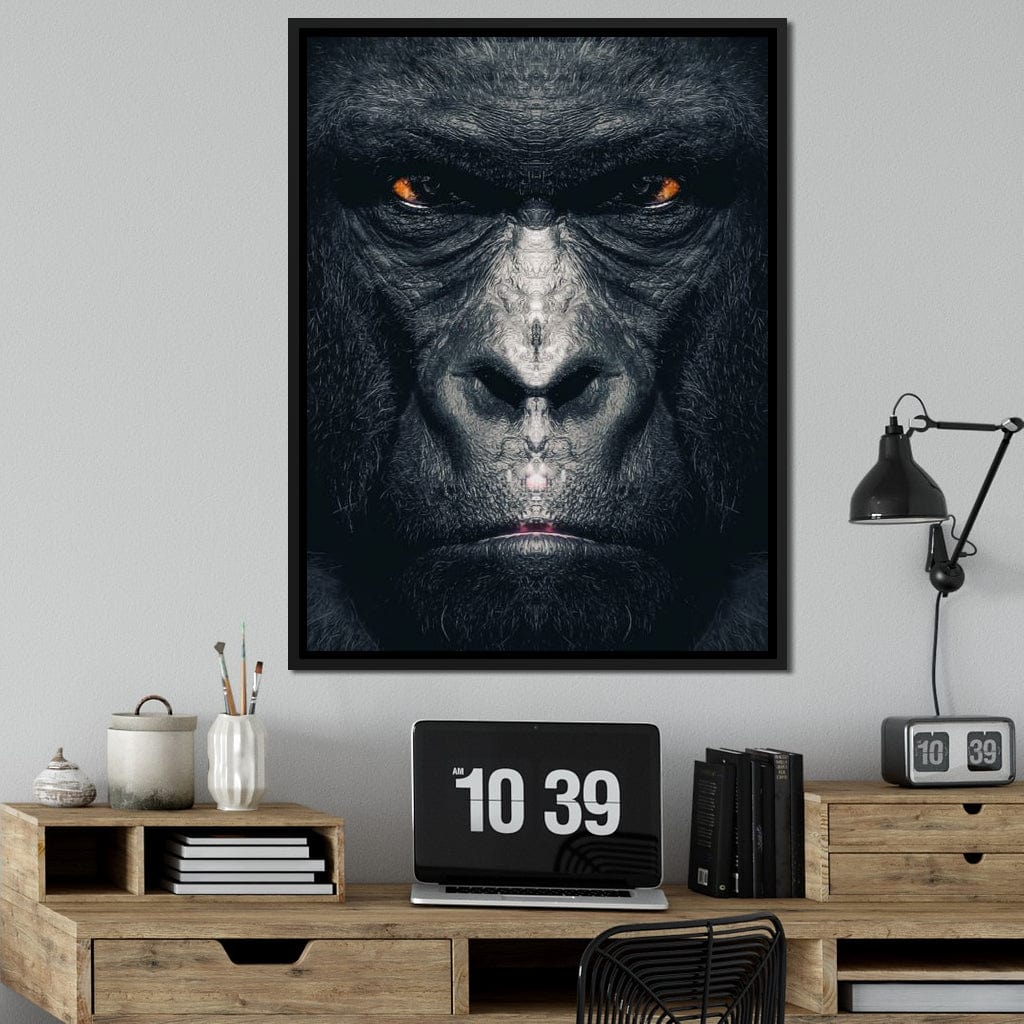 Gorilla Canvas Wall Art