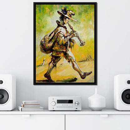 Wandering Troubadour Canvas Wall Art