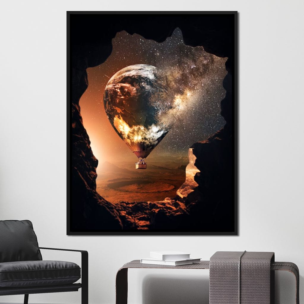 Dispersion Canvas Wall Art