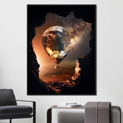 Dispersion Canvas Wall Art