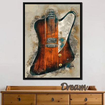 Eric Clapton's Electric Guitar Canvas Wall Art