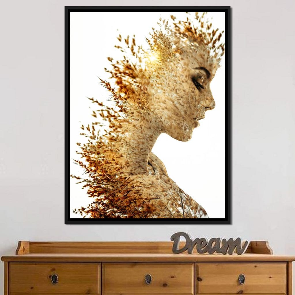 Harvest Queen Canvas Wall Art