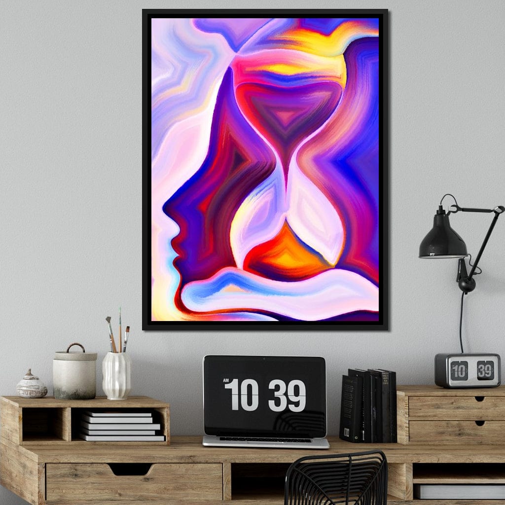 Time Consciousness Canvas Wall Art