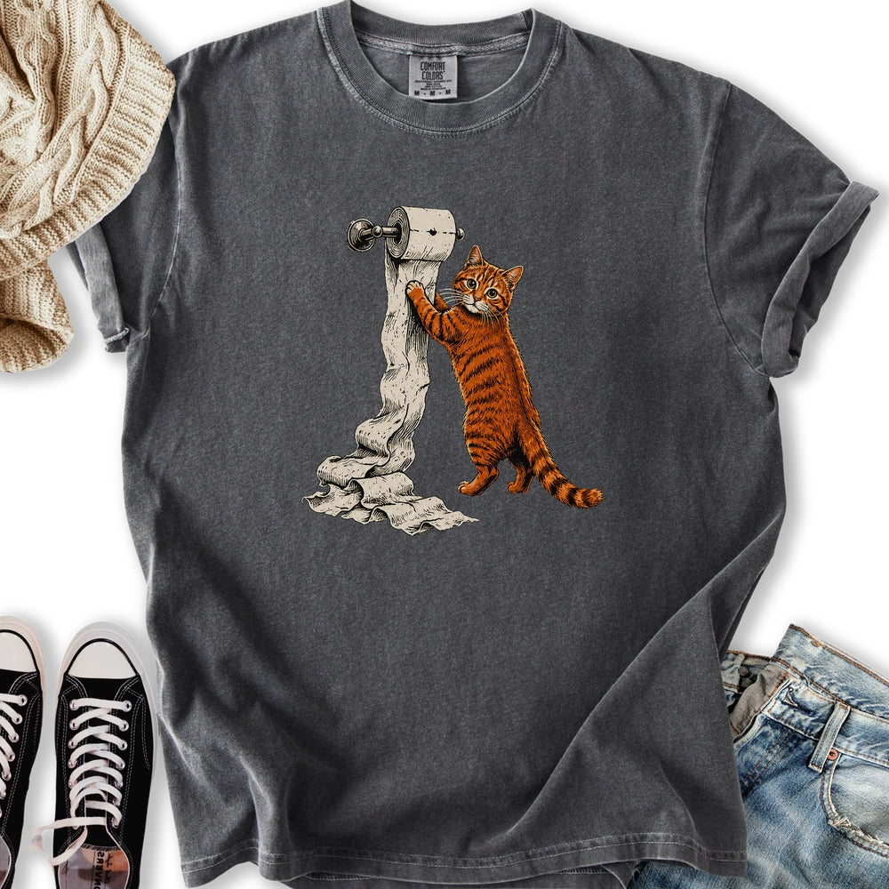 Paper Spinner Cat Relaxed Tee
