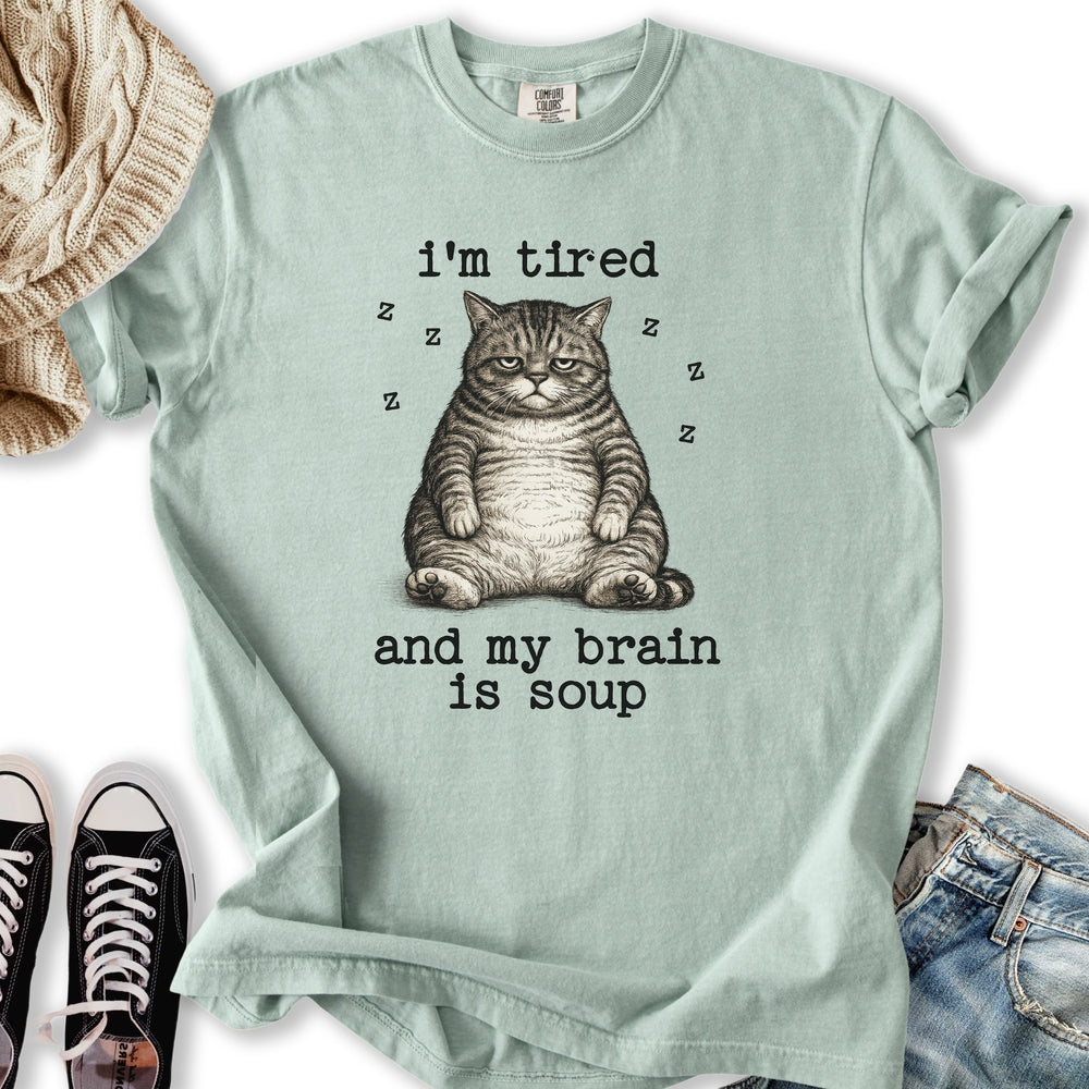 I'm Tired Cat Relaxed Tee