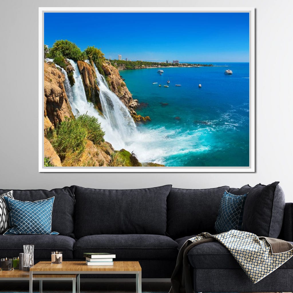 Waterfall Duden Canvas Wall Art
