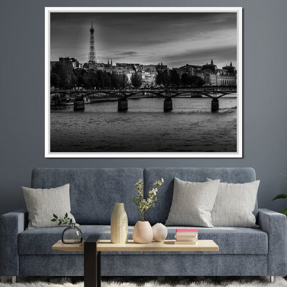 Paris in Black & White 7 Canvas Wall Art