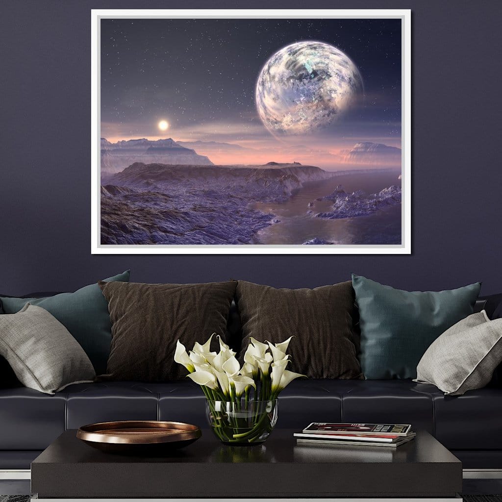 Dust of Chaos Canvas Wall Art