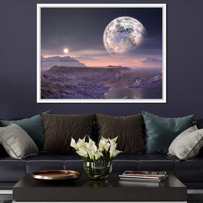 Dust of Chaos Canvas Wall Art