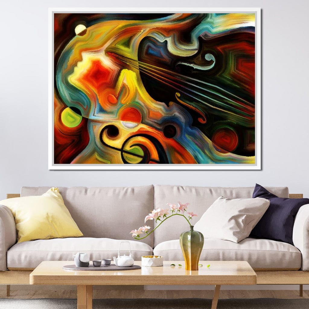Violin Mind Canvas Wall Art