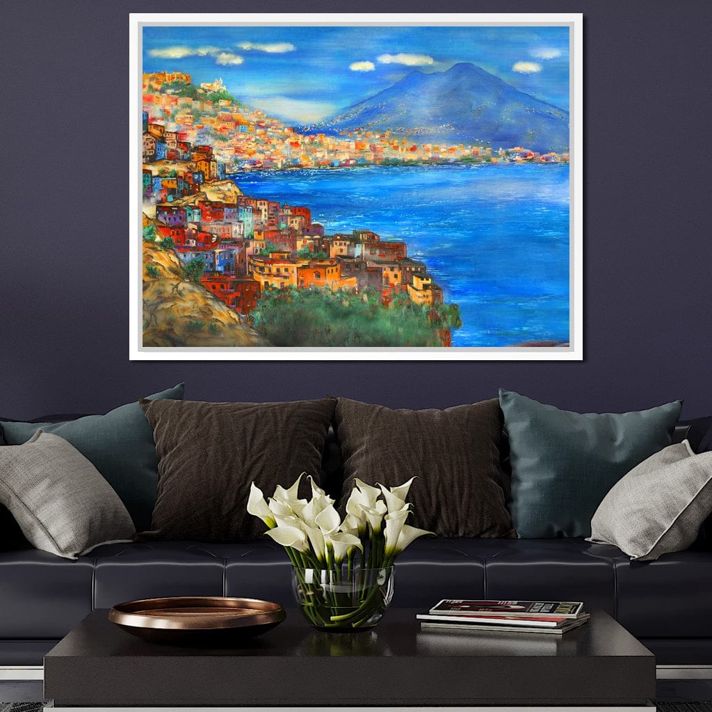 Naples Italy Canvas Wall Art