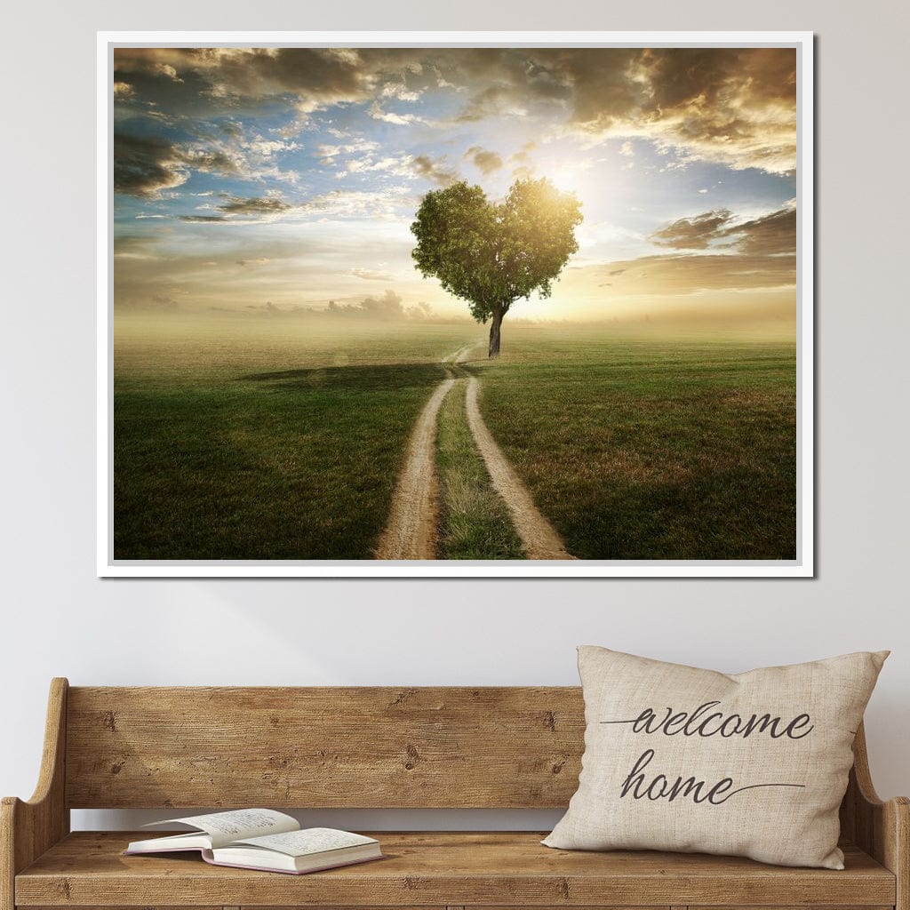 Loving Tree Canvas Wall Art