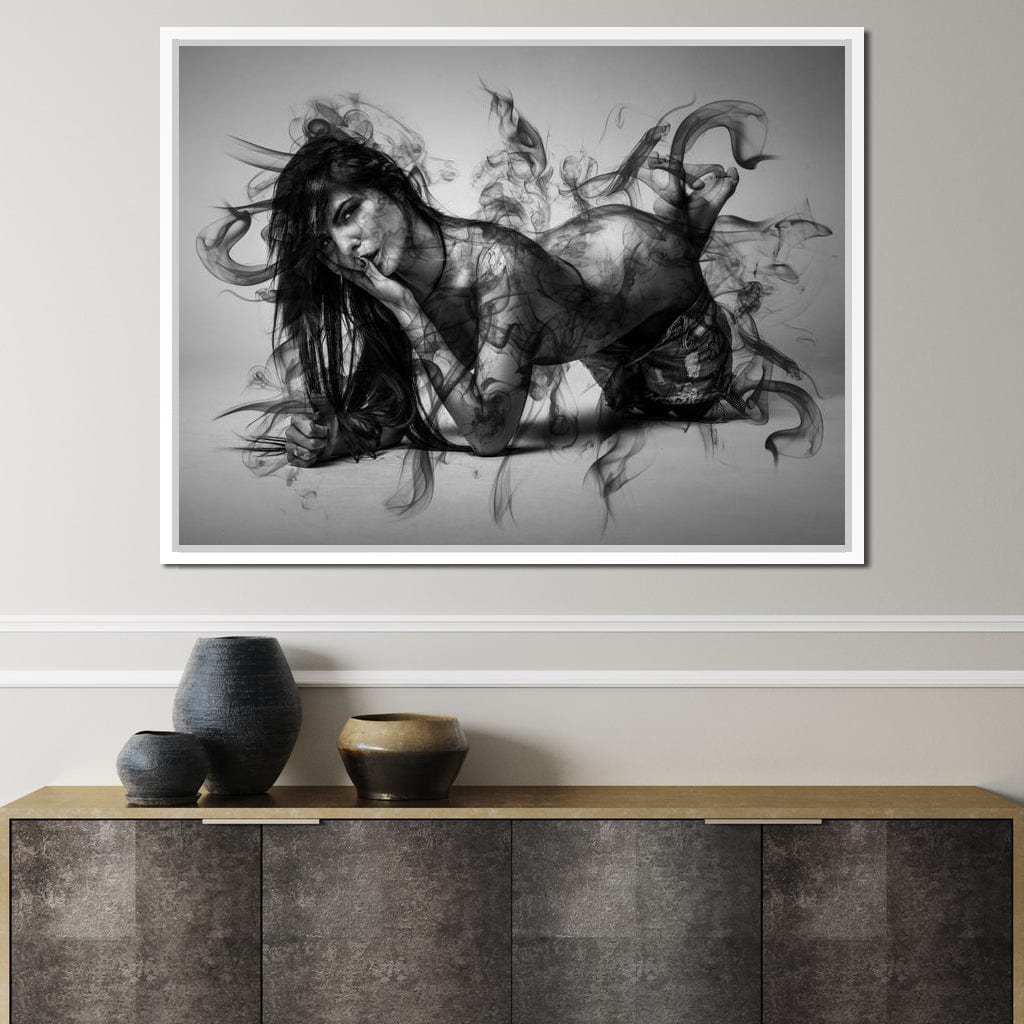 The Smoke Collection 09 Canvas Wall Art