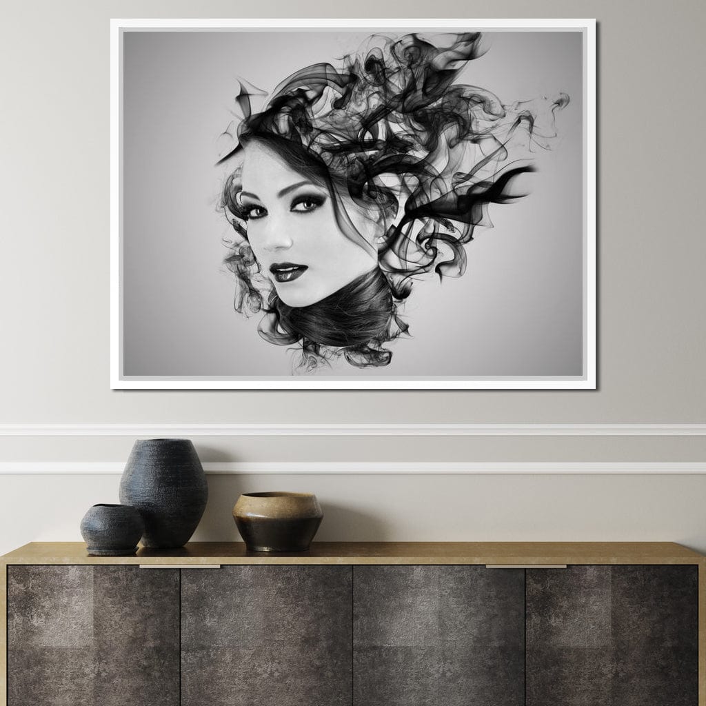 The Smoke Collection 03 Canvas Wall Art