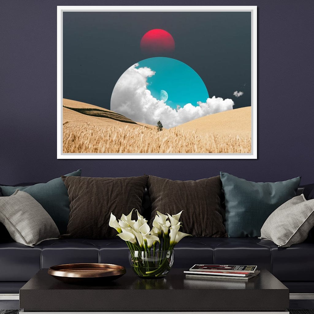 Rising Sun Canvas Wall Art
