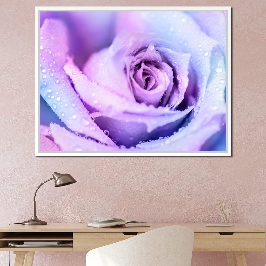 Winter Rose Canvas Wall Art
