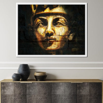 Pharaoh Tutankhamun Canvas Wall Art
