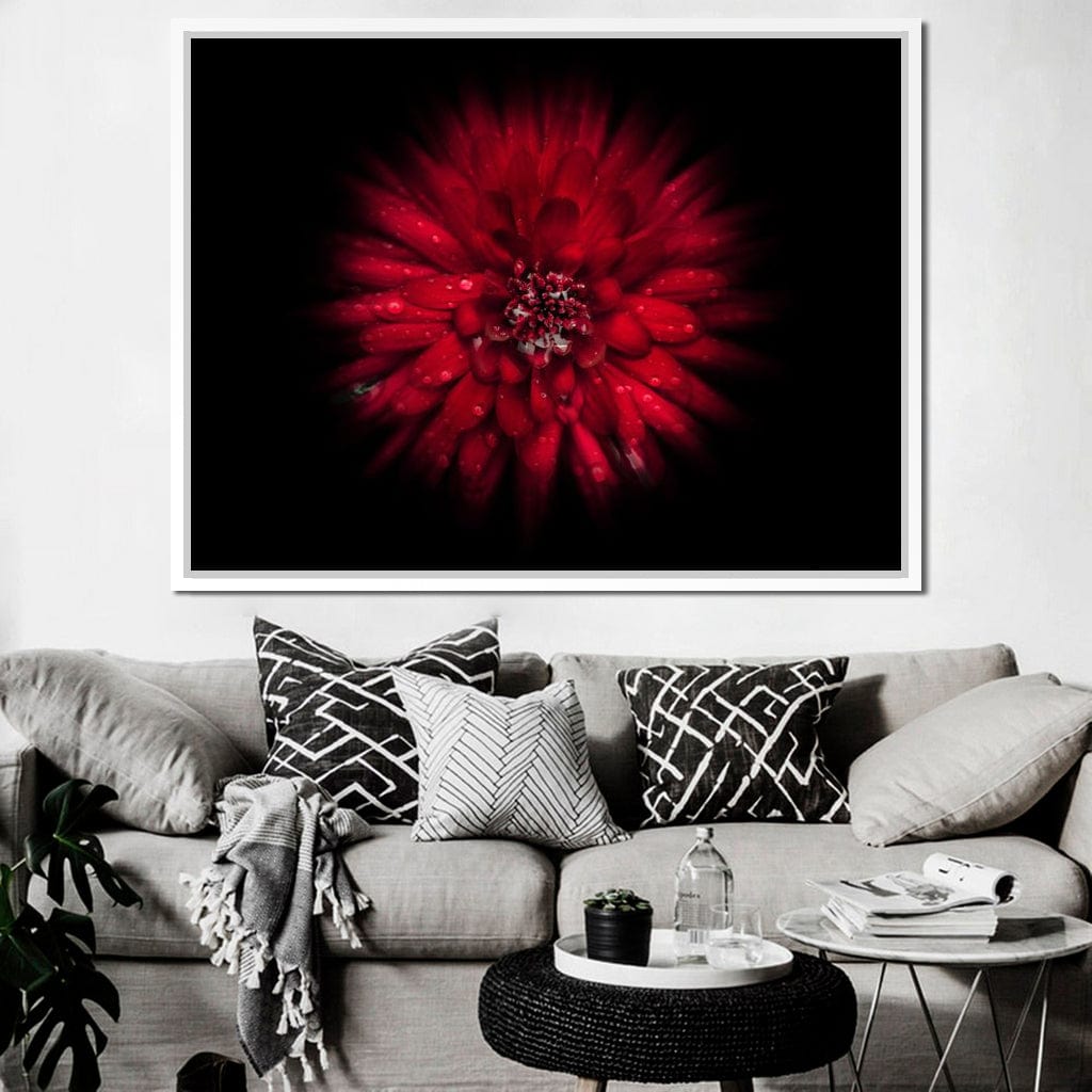 Backyard Flowers 45 Canvas Wall Art