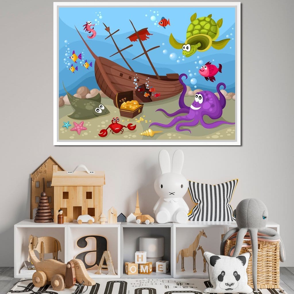 Sunken Treasure Canvas Wall Art