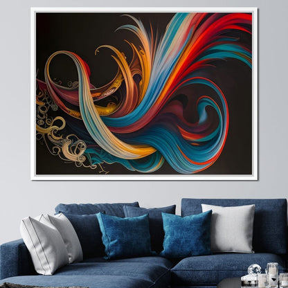 Colorful Contemporary Art 051 Canvas Wall Art