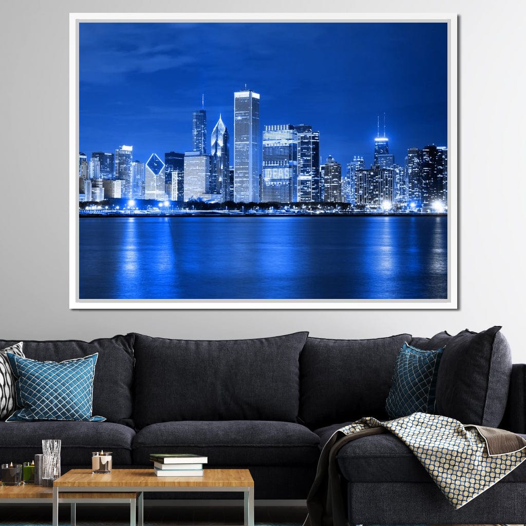 Chicago Skyline Canvas Wall Art