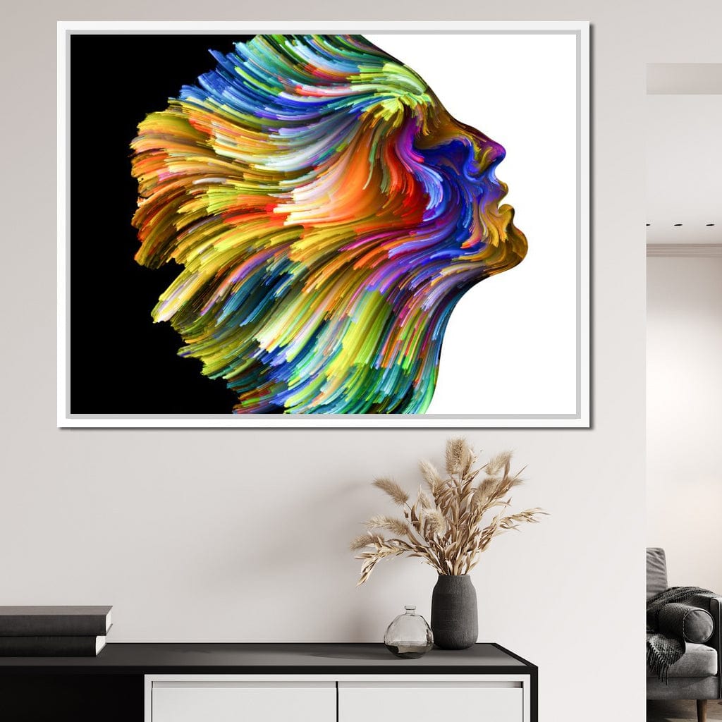 Color Imagination Canvas Wall Art