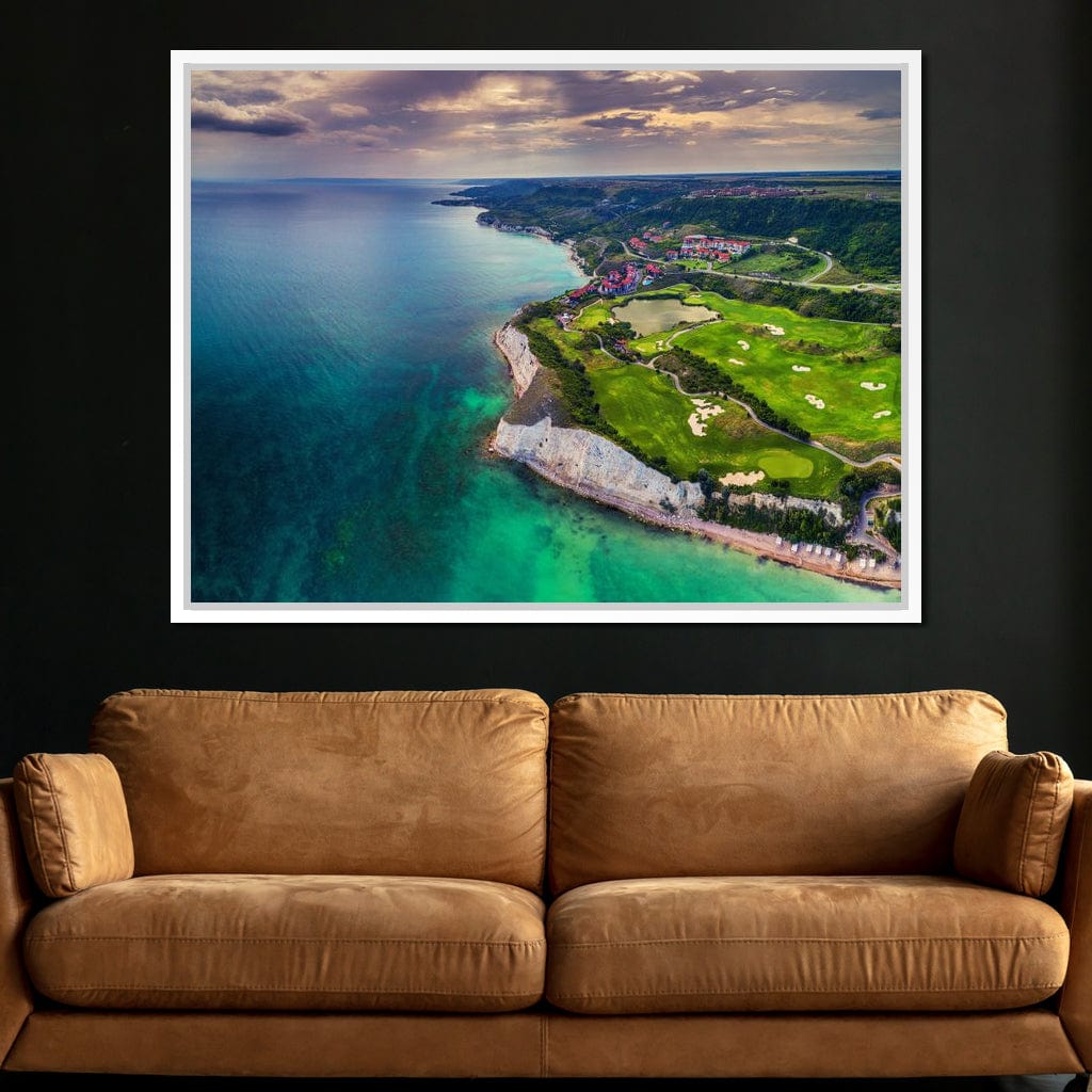 Enchanting Golf Course Canvas Wall Art