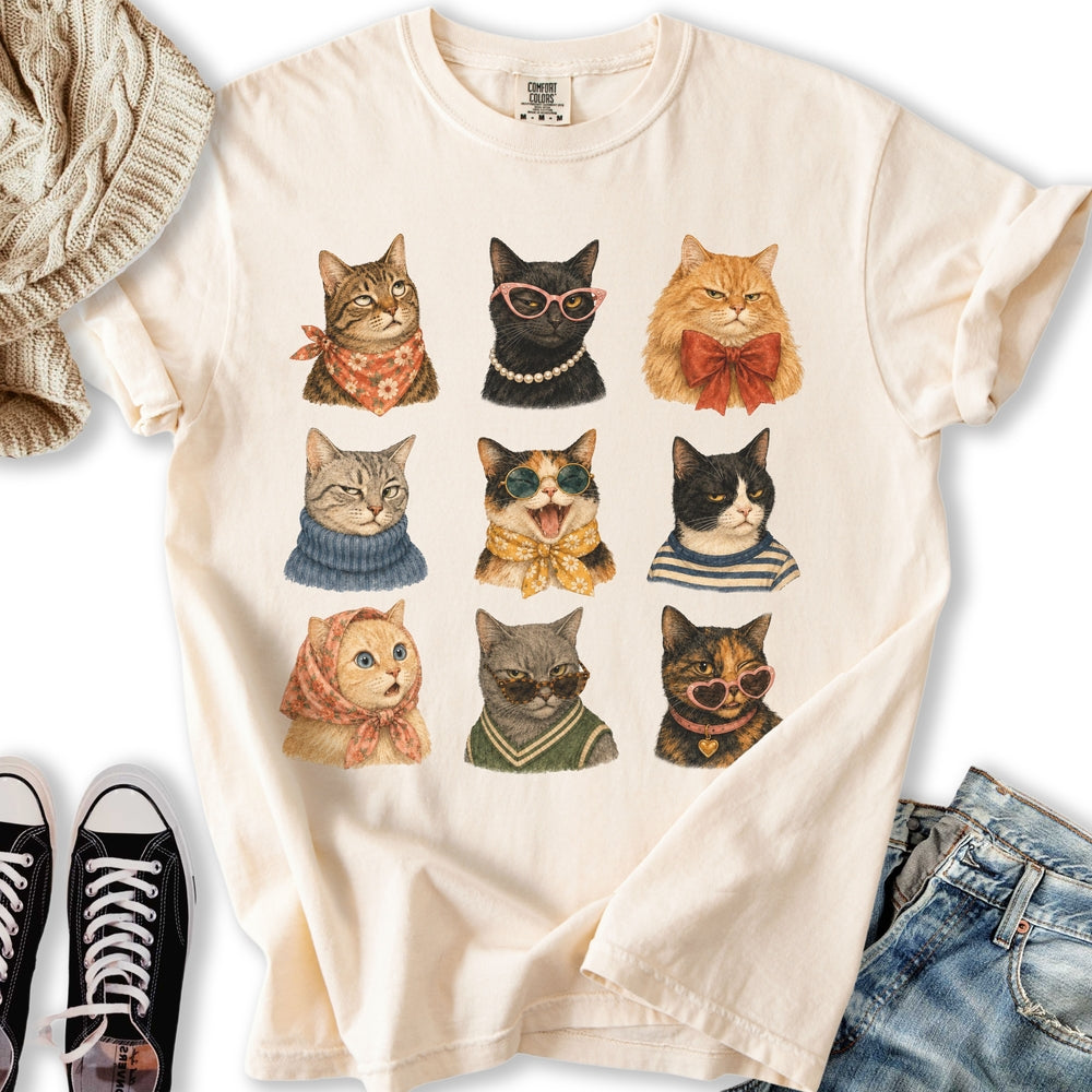 Sassy Cats Relaxed Tee