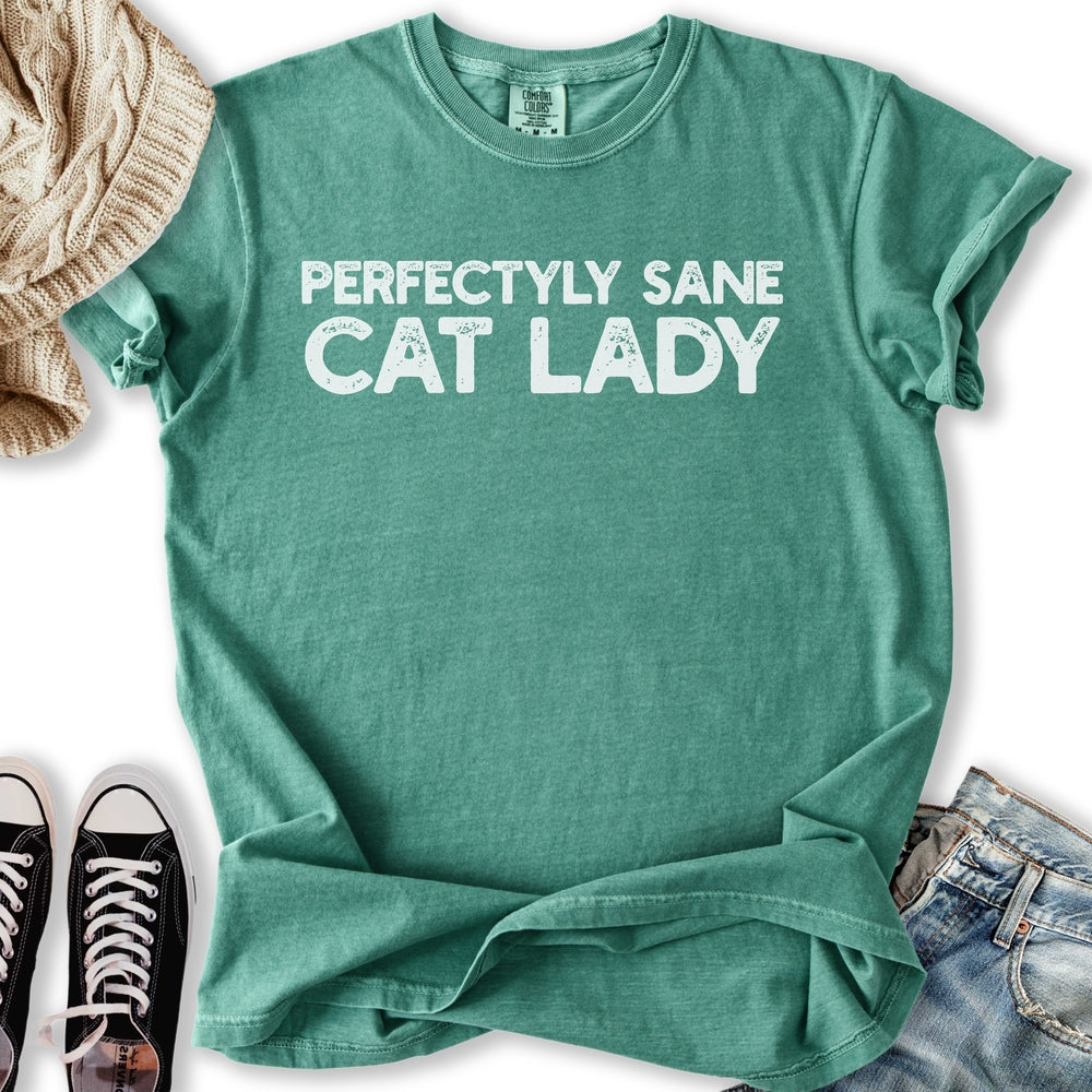 Perfectly Sane Cat Lady Relaxed Tee