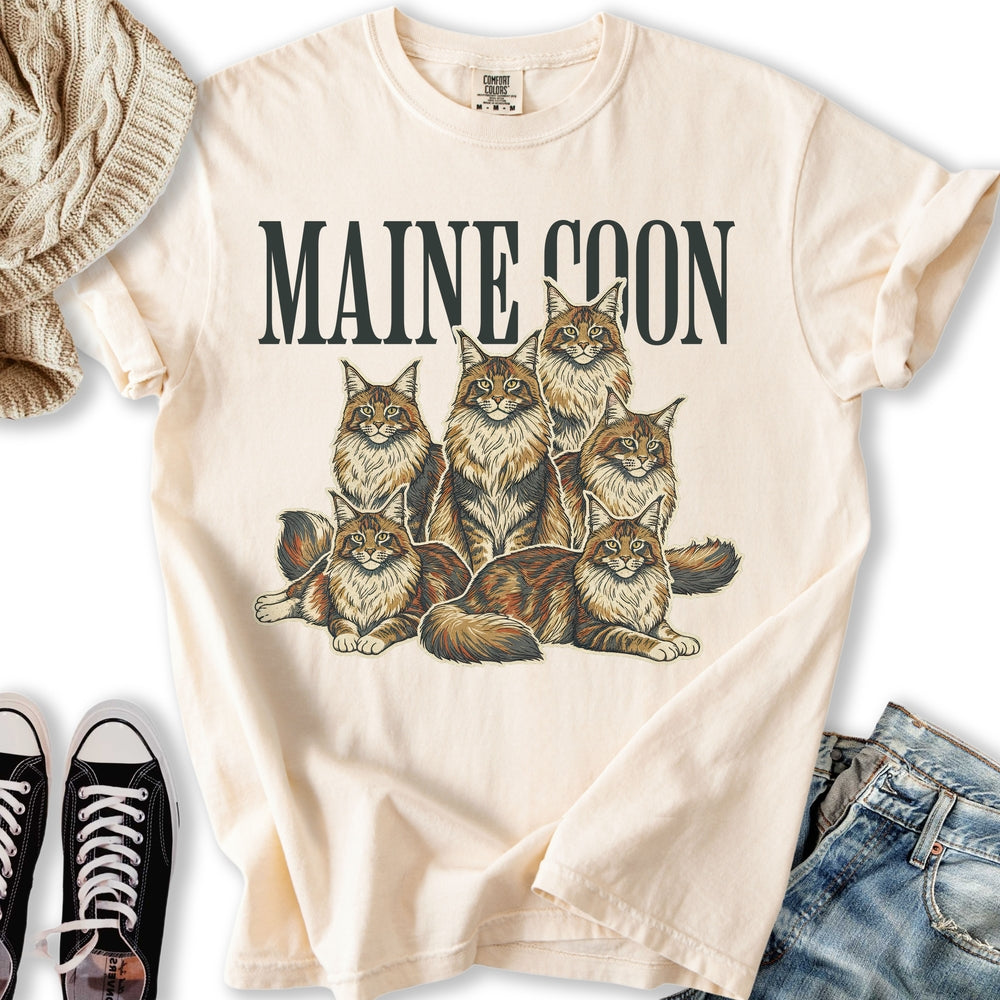Maine Coon Vintage Relaxed Tee