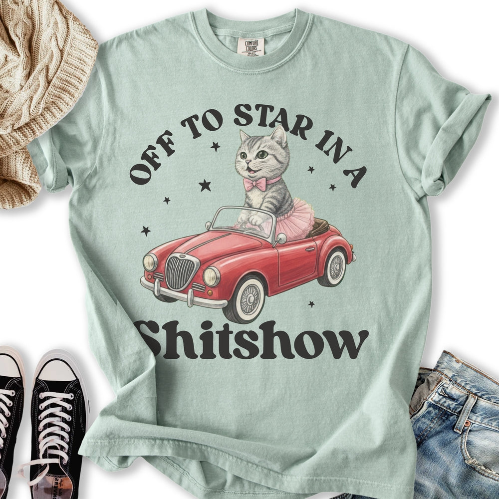 Shitshow Cat Relaxed Tee