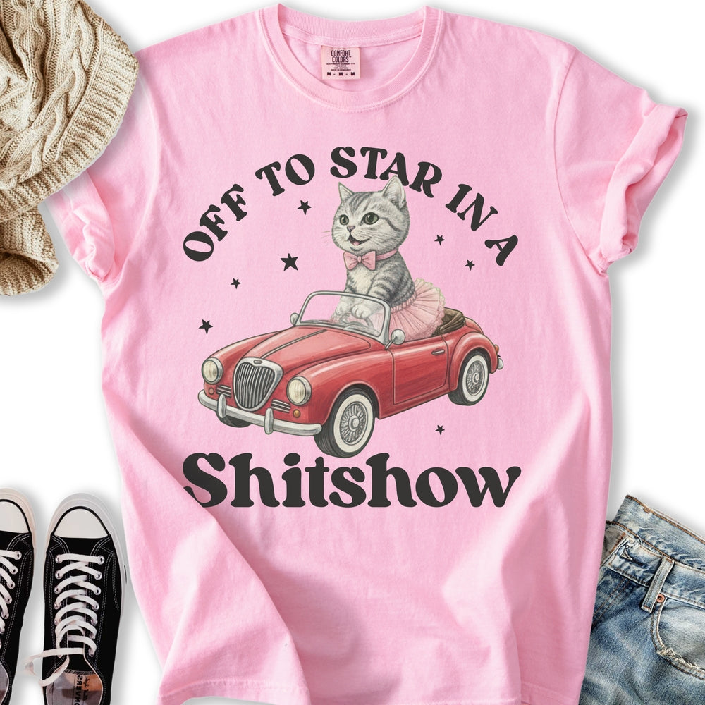 Shitshow Cat Relaxed Tee