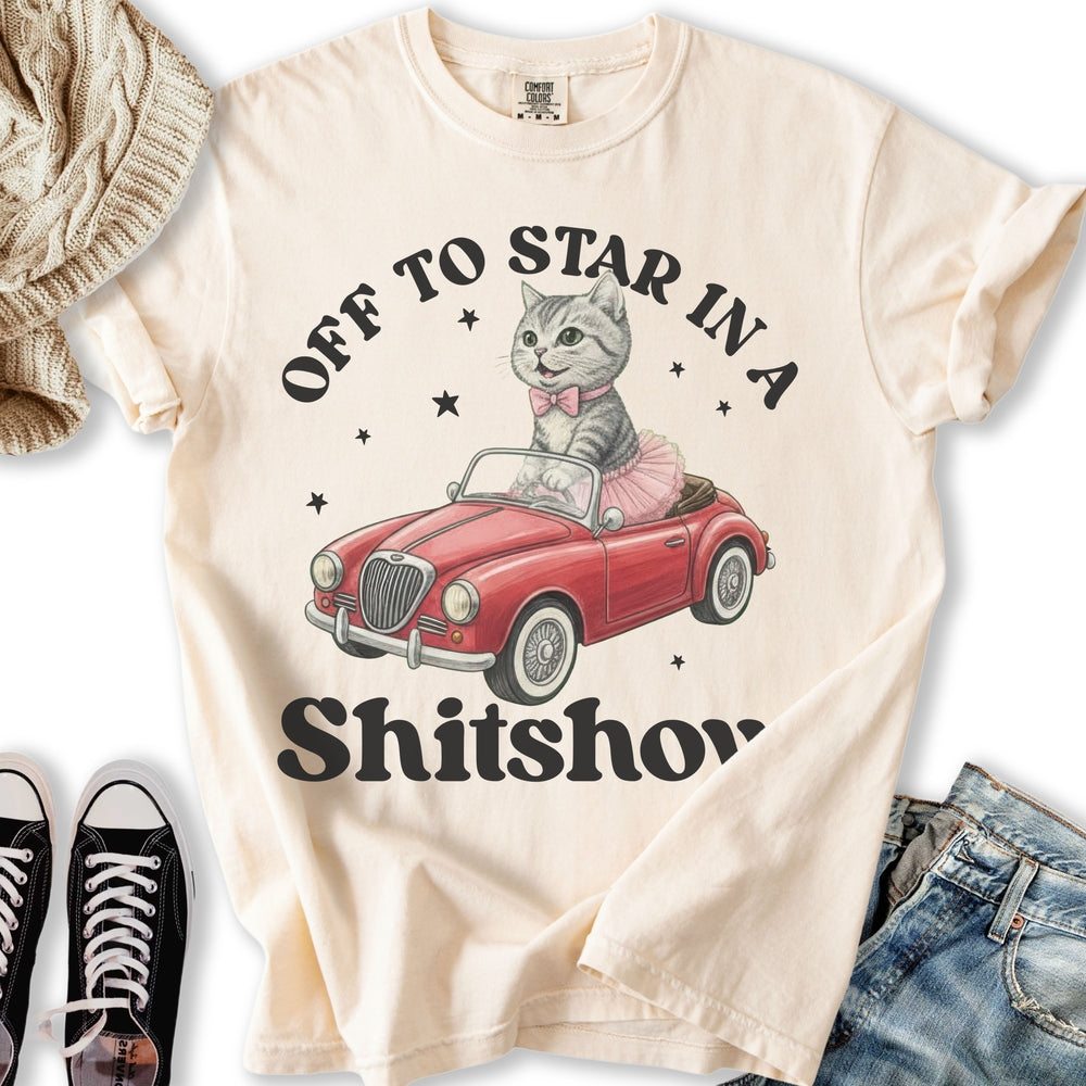 Shitshow Cat Relaxed Tee