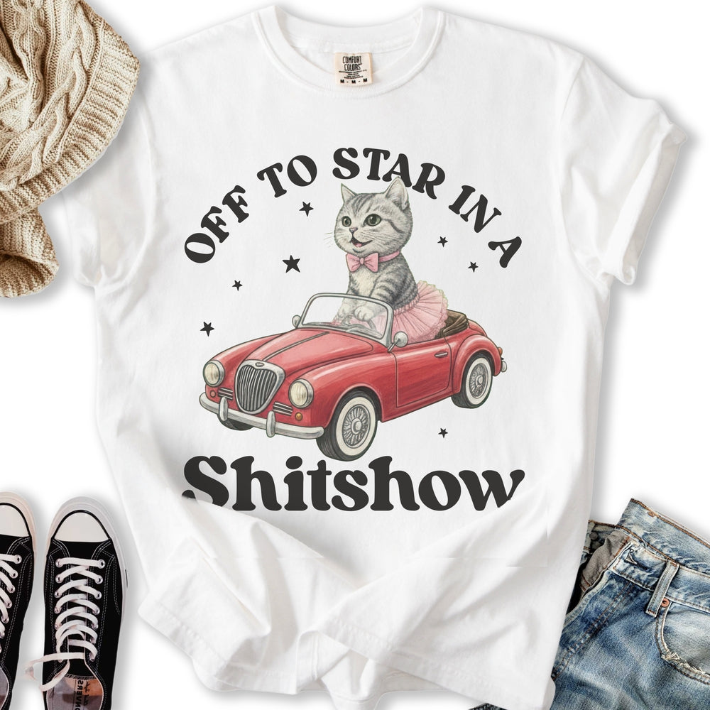 Shitshow Cat Relaxed Tee