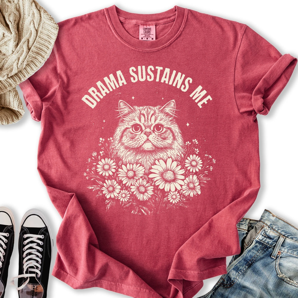 Drama Cat Relaxed Tee