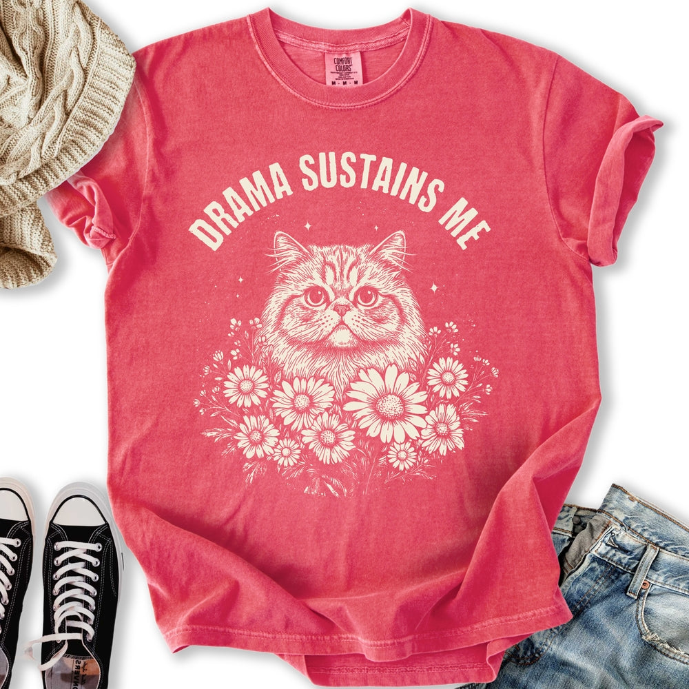 Drama Cat Relaxed Tee