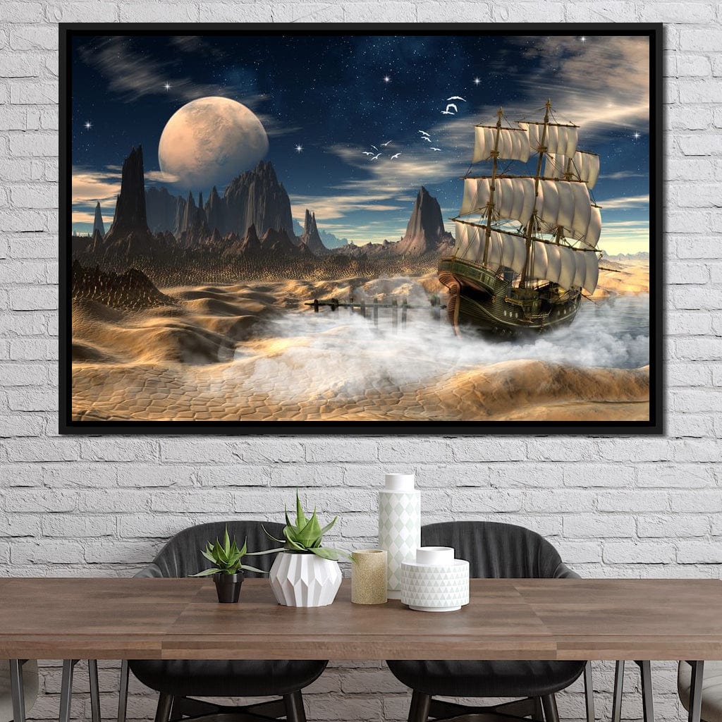 Fantasy Sea Canvas Wall Art