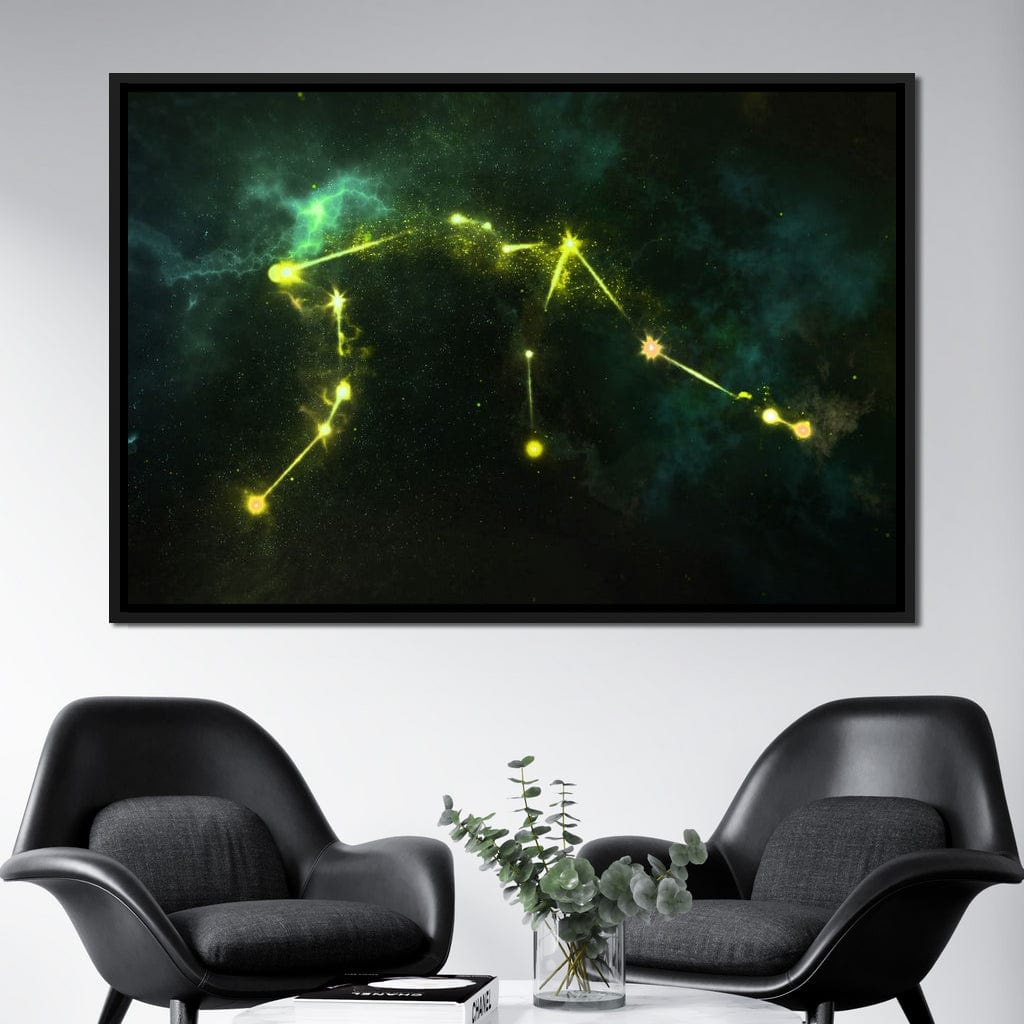 Aquarius Canvas Wall Art