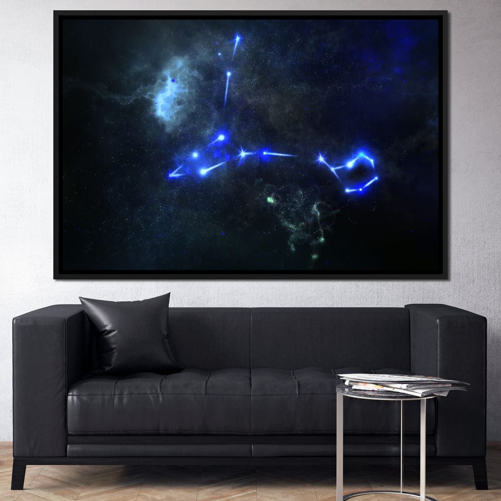 Pisces Canvas Wall Art