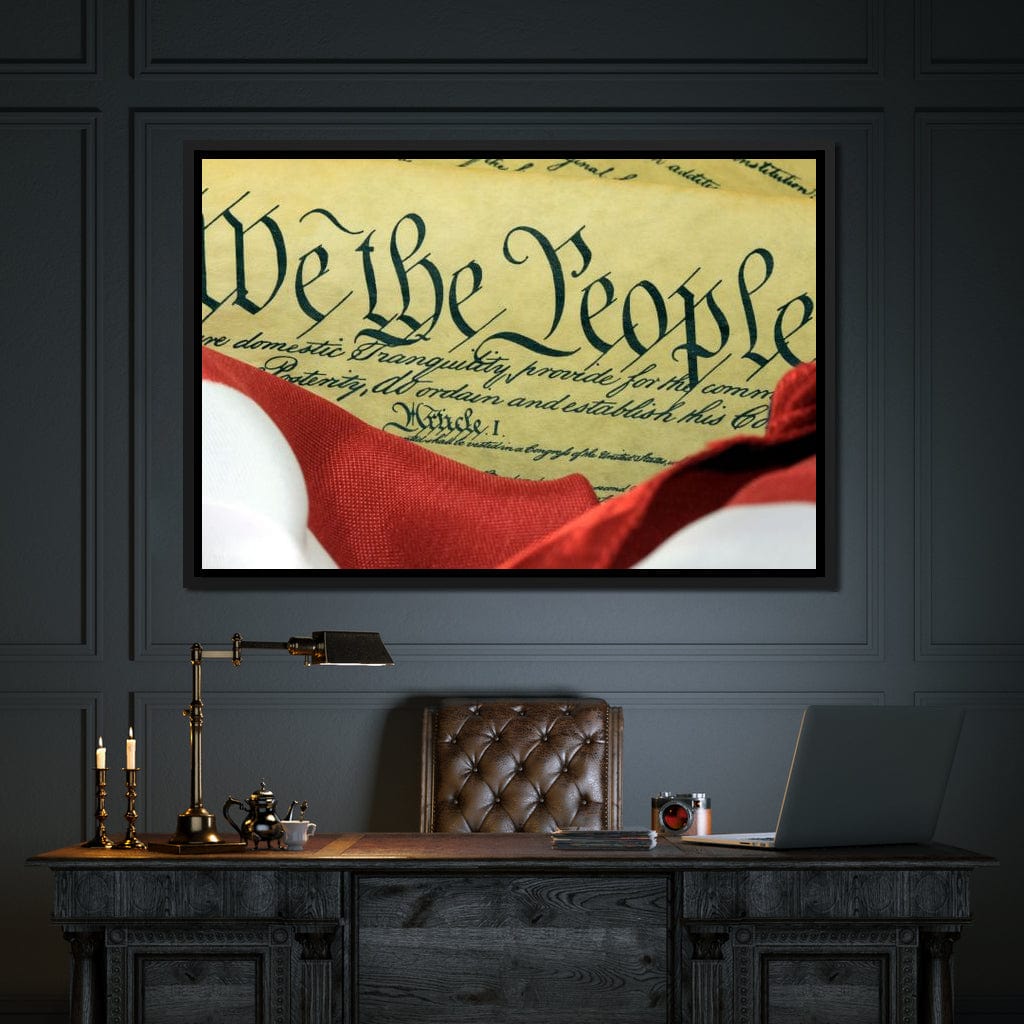 The Constitution Canvas Wall Art