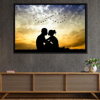 Love to Infinity Canvas Wall Art