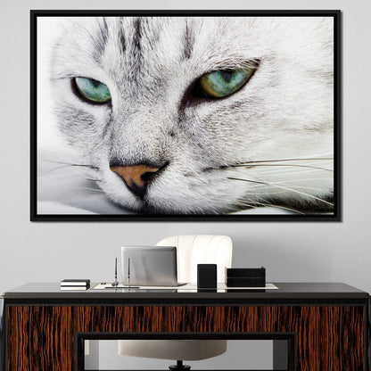 Cat Relaxing Canvas Wall Art