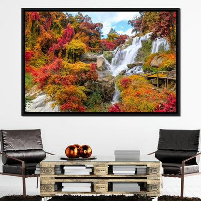 Mae Klang Waterfall Canvas Wall Art