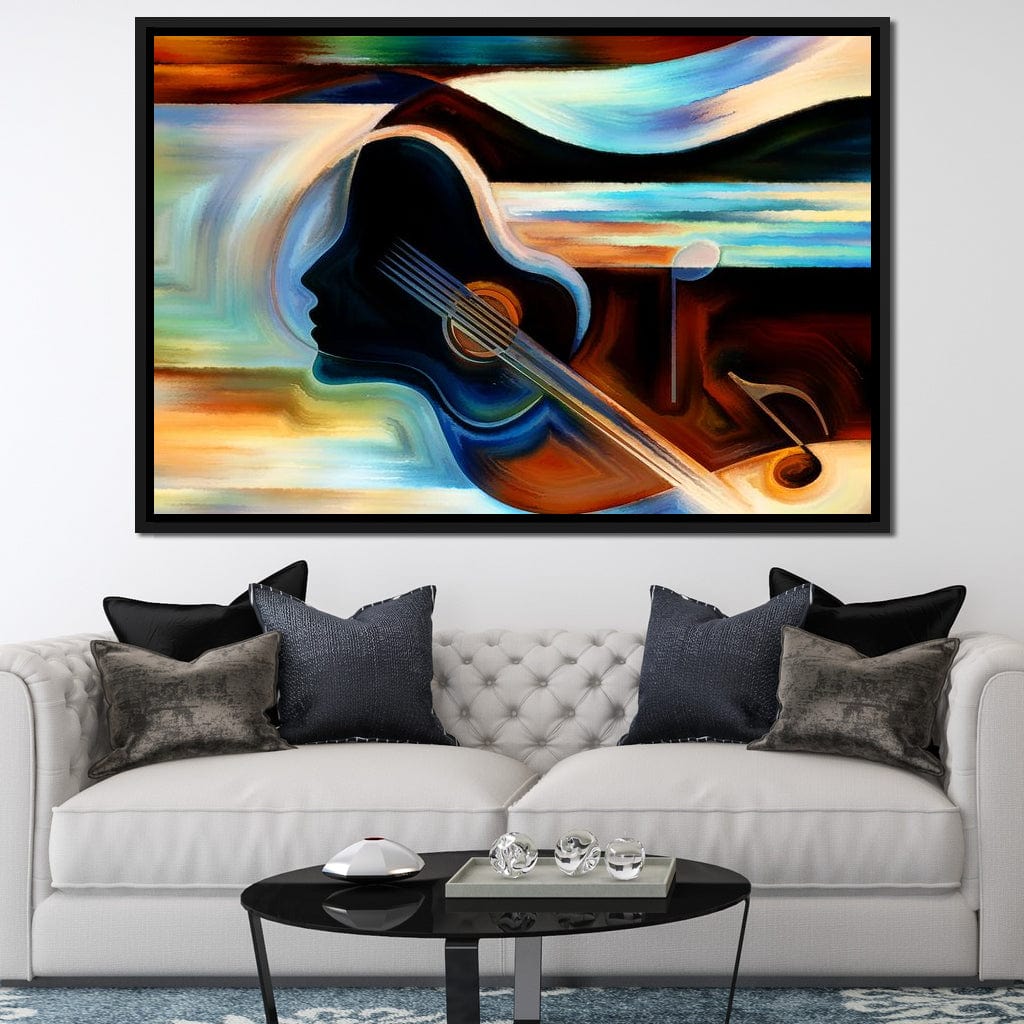 Musical Mind Canvas Wall Art
