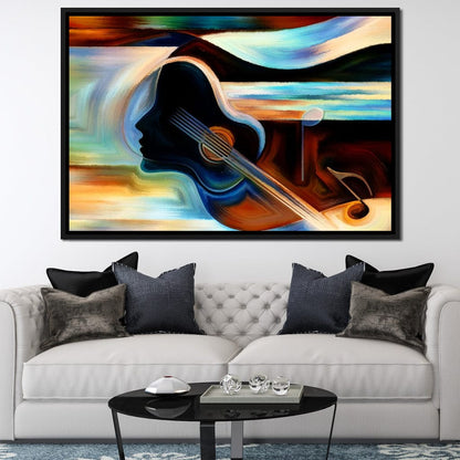 Musical Mind Canvas Wall Art