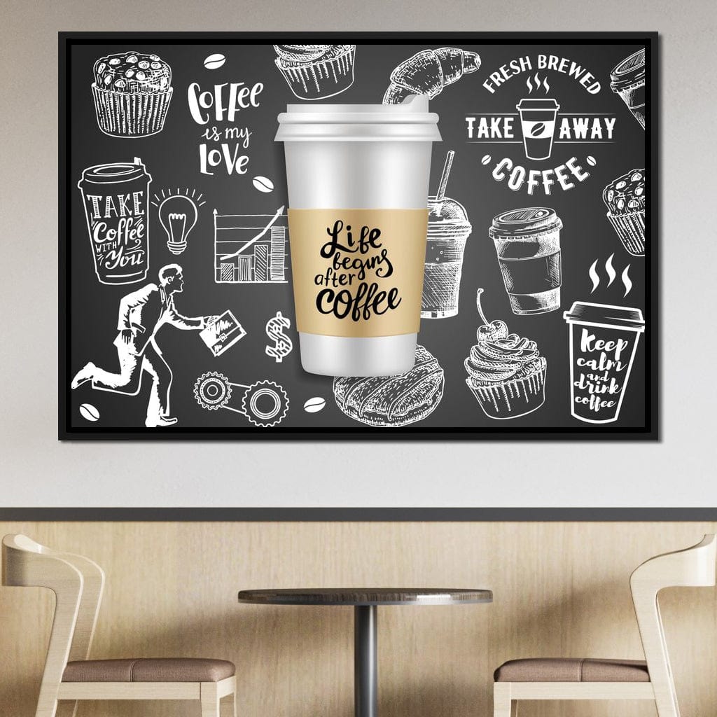 Essential Coffee Canvas Wall Art
