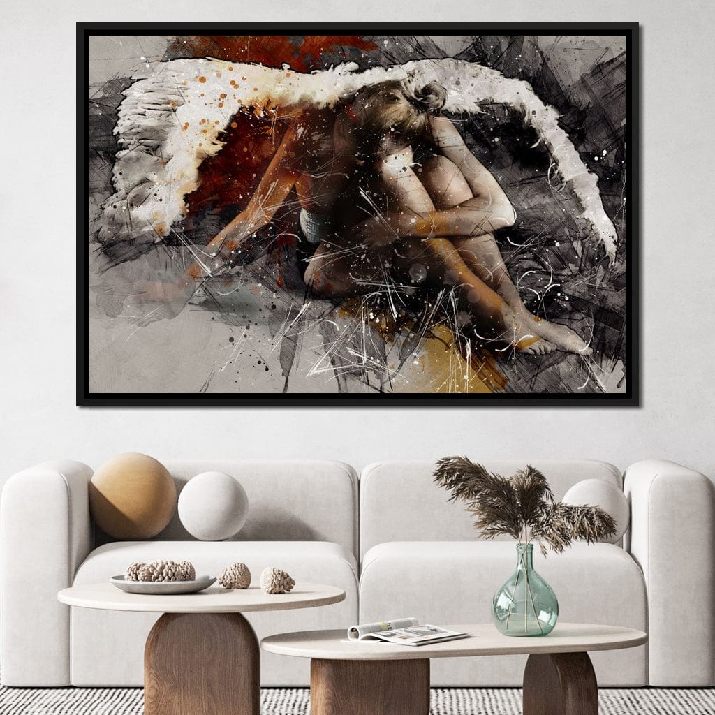 Broken Angel Canvas Wall Art
