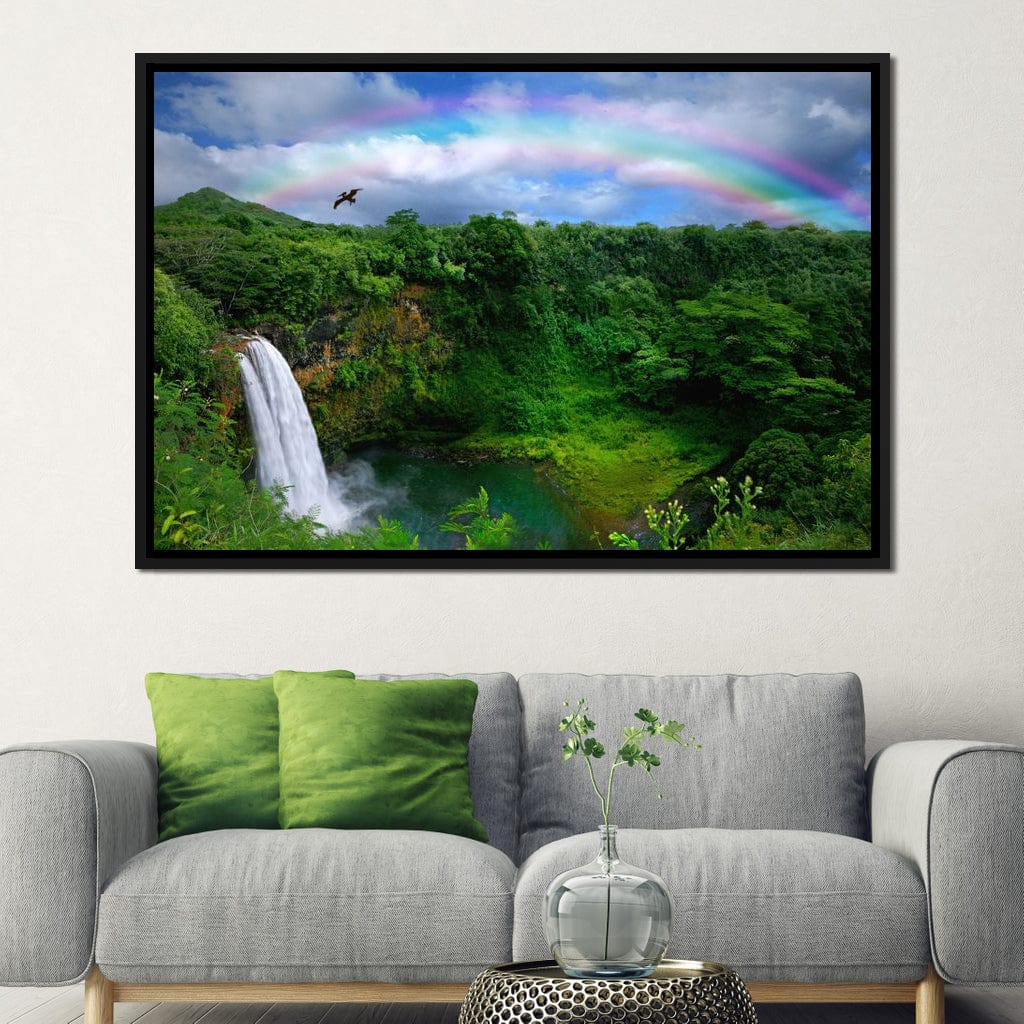 Hawaiian Jungle Canvas Wall Art