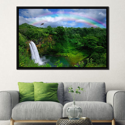 Hawaiian Jungle Canvas Wall Art