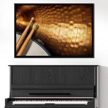 Percussionist Canvas Wall Art